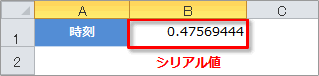 hour関数少数の使用例